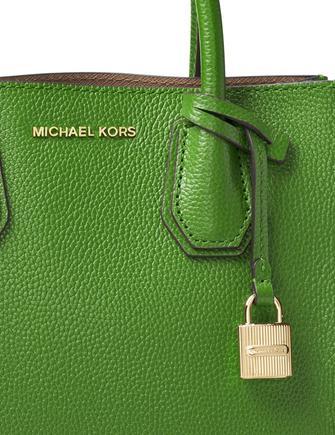 Michael Michael Kors Mercer Medium Bonded Leather Crossbody