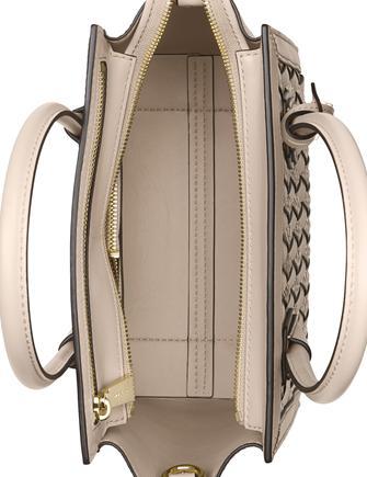 Michael Michael Kors Mercer Woven Python Embossed Medium Crossbody