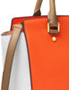 Michael Michael Kors Colorblock Selma Medium Top Zip Satchel