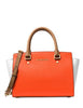 Michael Michael Kors Colorblock Selma Medium Top Zip Satchel