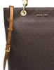 Michael Michael Kors Signature Raven Large North South Top Zip Tote