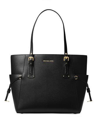 Michael Michael Kors Voyager East West Crossgrain Leather Tote