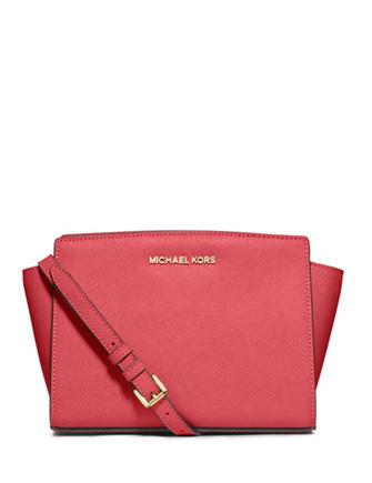 Michael Michael Kors Selma Medium Saffiano Messenger