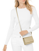 Michael Michael Kors Metallic Pebble Leather Phone Crossbody